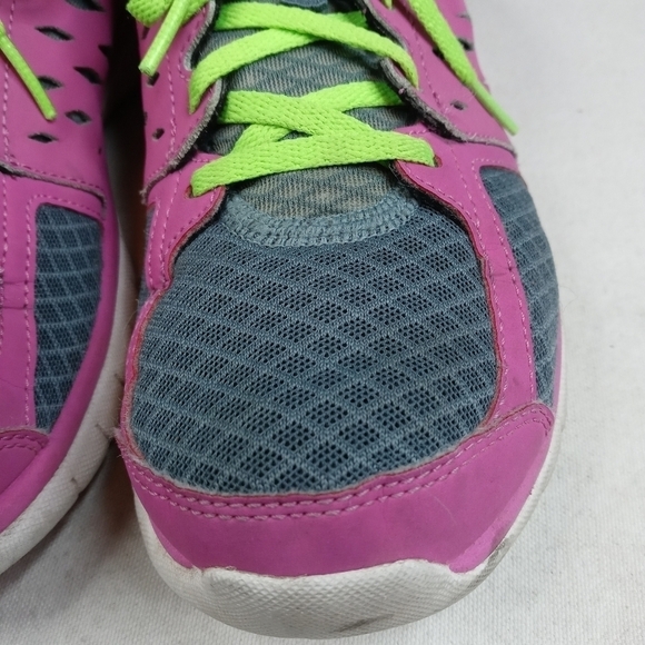 Nike Women's Flex 2013 Run Sneakers 8.5 Pink & gra - Picture 4 of 11